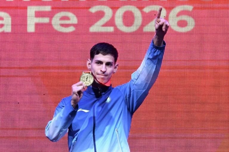 Con la medalla de oro de José Luis Acuña, Neuquén cerró su mejor jornada en los Juegos Sudamericanos