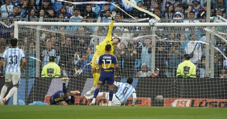 El karma de Leandro Brey, arquero de Boca: en la misma cancha, en el mismo arco y un año después sufrió otro gol olímpico ante Racing