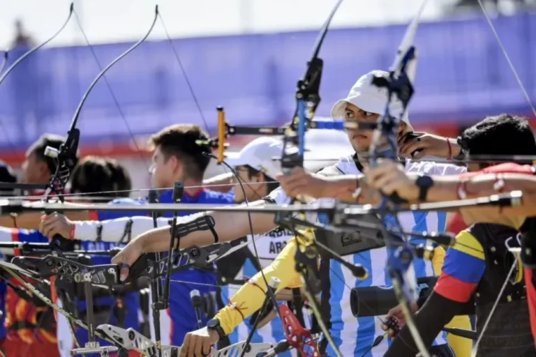 Esteban Silva ganó la medalla de plata en tiro con arco en los Juegos Suramericanos
