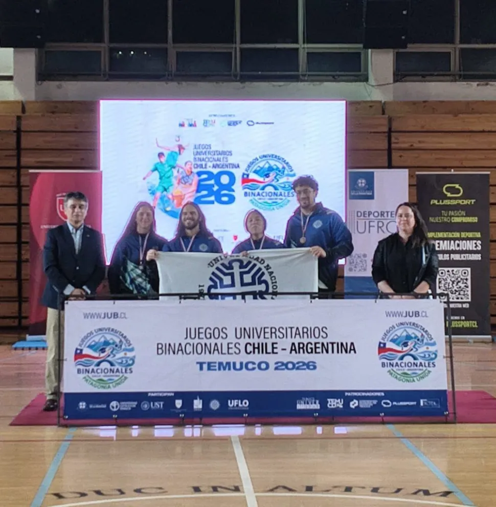 La UNCo se destacó en Chile con tres campeonatos y otros dos podios