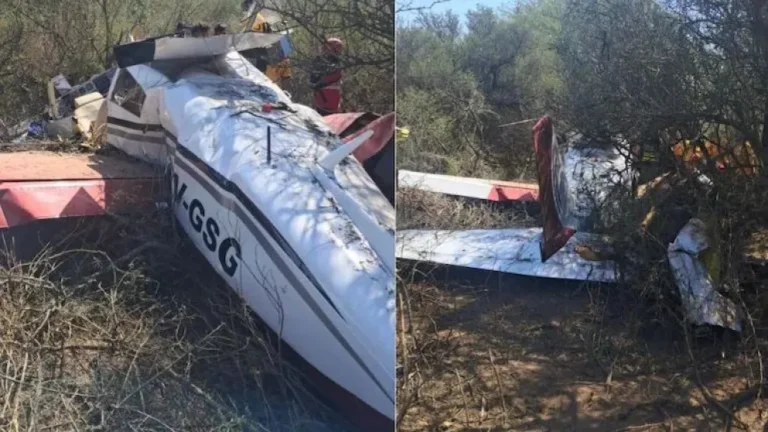 Se estrelló una avioneta en Córdoba: rescataron a cinco personas